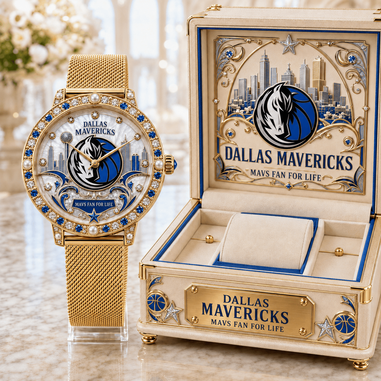 DLMV Premium Dallas Mavericks Watch NTVA