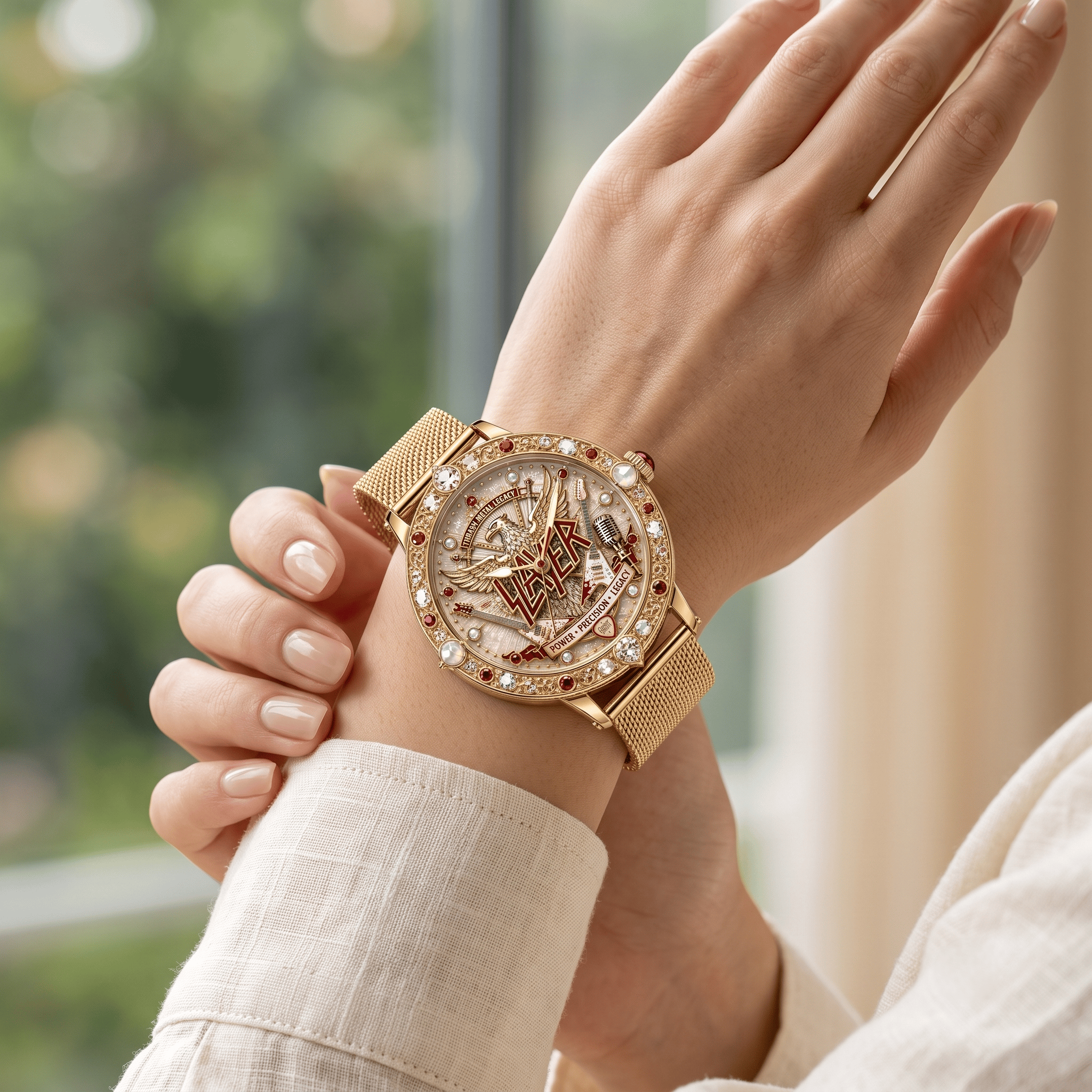 SLER Premium Stainless Steel Watch HTTT