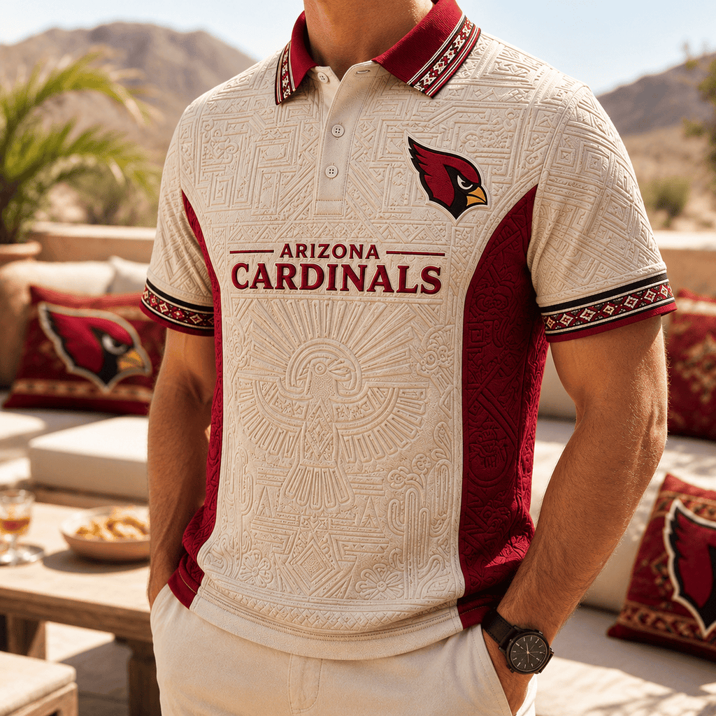 PREMIUM ARCD EMBOSS POLO SHIRT NTVA