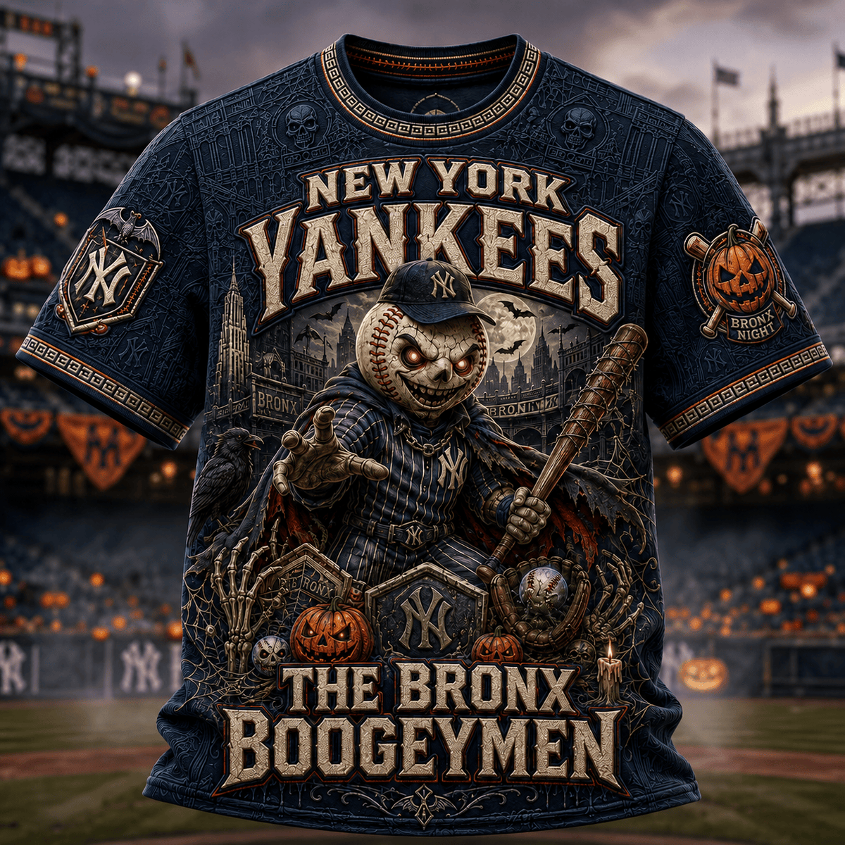 PREMIUM NYY 3D EMBOSS SHIRT TTNL