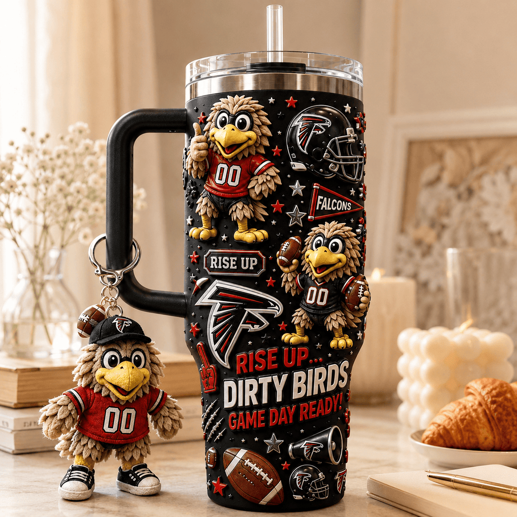 ATF 40oz Tumbler With Handle DNBN