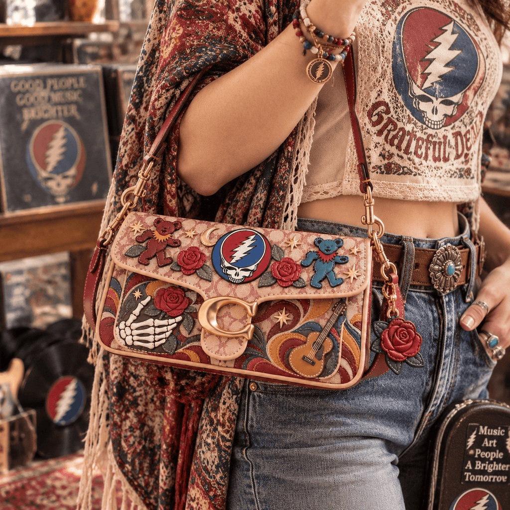 Premium GRFD Coach Shoulder Cross With Charm NPL