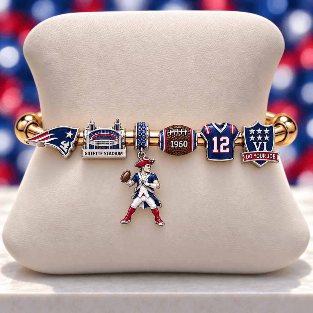 NEP Silver Charm Bracelet Set NTVA
