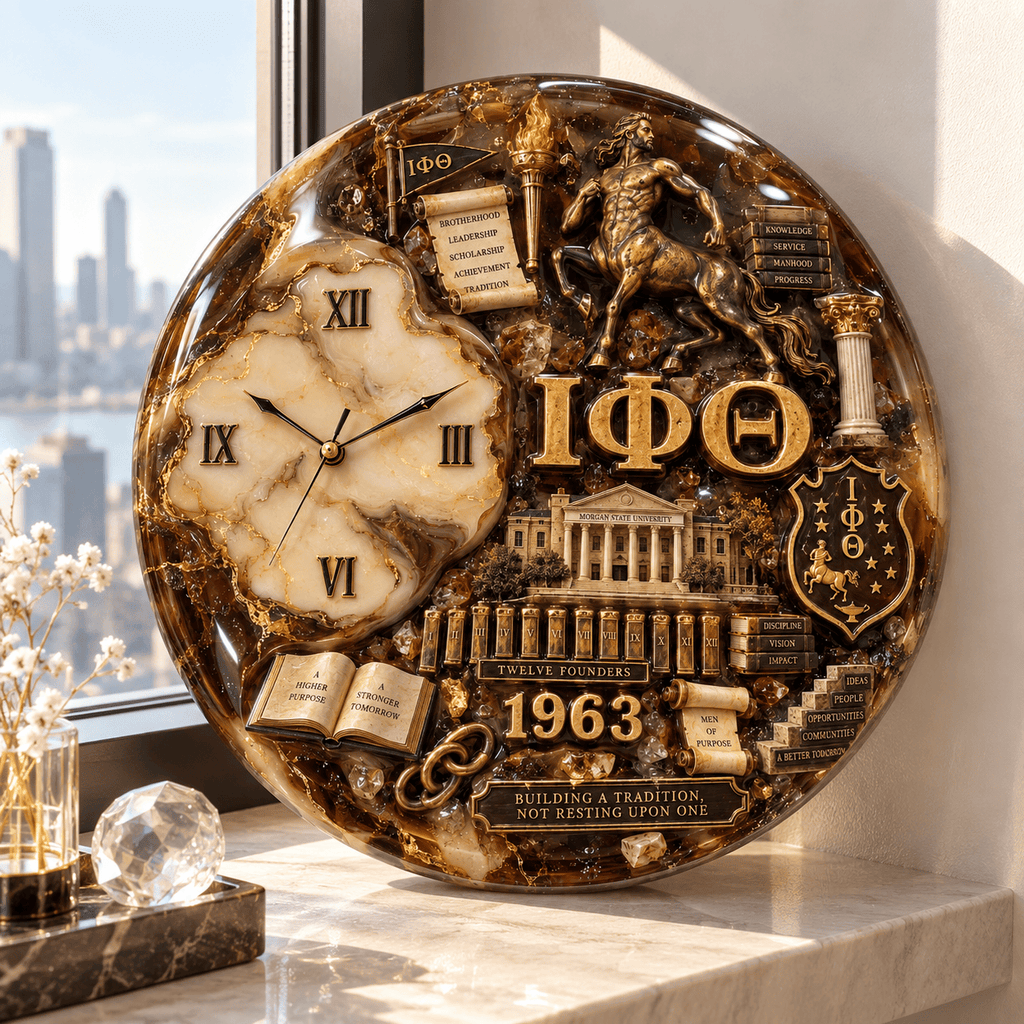 Premium IPT Statement 3D Decorative Wall Clock HTTT
